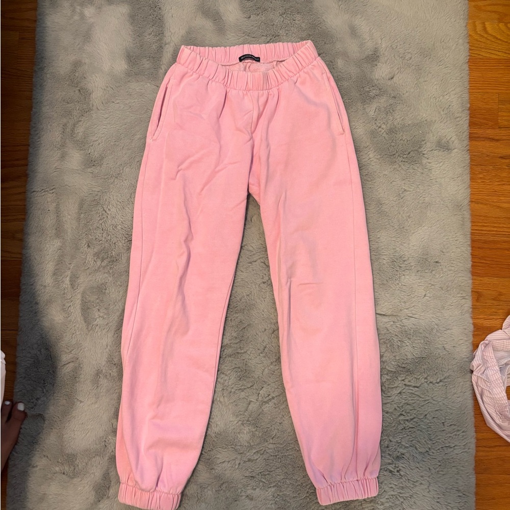 Pink Brandy Melville sweatpants